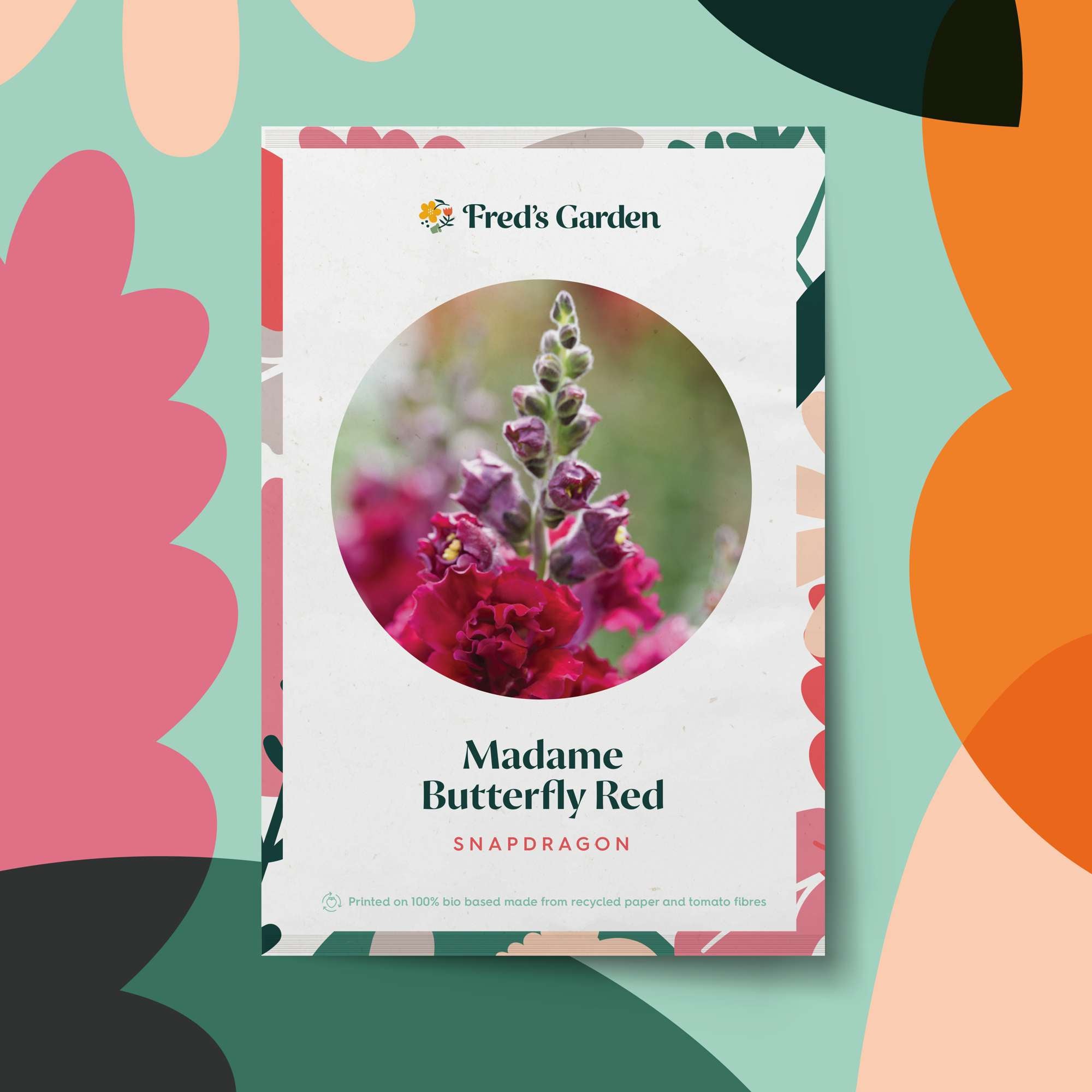 Lejongap 'Madame Butterfly Red' (frö)